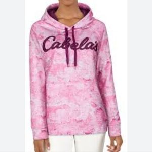Cabelas logo long sleeve hoodie